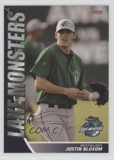 2009 Choice Vermont Lake Monsters Justin Bloxom #22