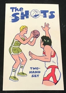 Fleer R.G. 1974 Tarjeta coleccionable Laughlin Basketball The Shots número 1 EX - Imagen 1 de 2