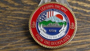 USN Fleet Activities Yokosuka Japan CPO Association CFAY Challenge Coin #436W - Picture 1 of 8
