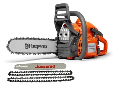 Husqvarna 435 Mark II 15" Motorsäge inkl 1x Schiene und 2x Kette - Bild 1 von 4