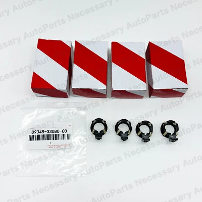 4Pcs Parking Assist Sensor Retainer For Toyota Tundra 2007-2013 89348-33080 — 第 1/4 张图片