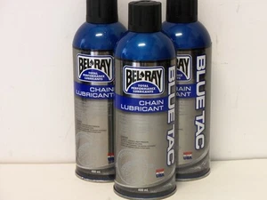 36,25 €/l Bel-Ray spray de cadena 3 x 400 ml Blue Tac Chain Lube grasa de cadena - Imagen 1 de 1