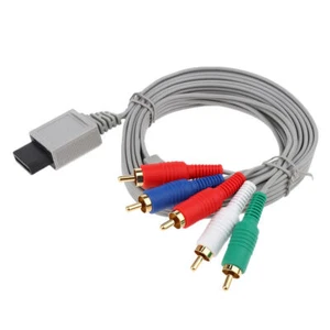 Component HD TV Video Cable AV 480p HDTV for Nintendo Wii & WiiU U Console - Picture 1 of 9