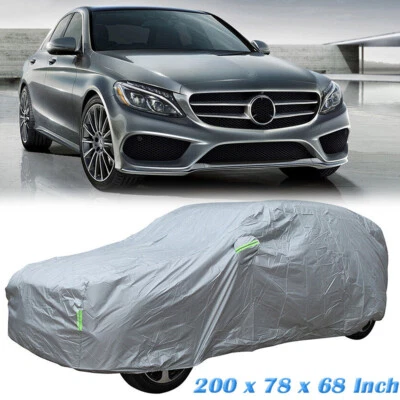 Cubierta de coche de 6 capas para Jeep Grand Cherokee exterior a prueba de agua lluvia nieve sol polvo Foto 1 de 4