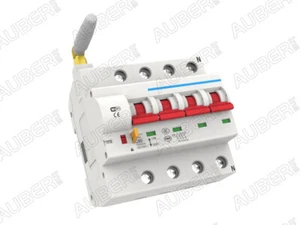 Interruptor de circuito inteligente en miniatura montado en riel DIN con WIFI, 4 polos 80A - Imagen 1 de 1