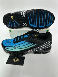 Nike Air Max Plus III White-Black Laser Blue FQ2417-001 Mens Size 12 - Picture 1 of 5