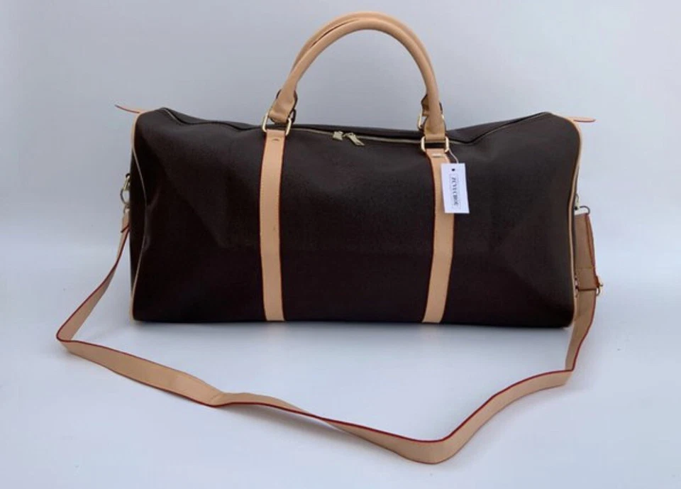 Bolsa de equipaje marrón talla grande Foto 1 de 3