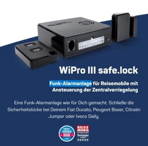 Sistema de alarma Thitronik 101050 WiPro III safe.lock compatible con Fiat Ducato - Imagen 1 de 4