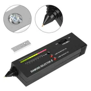 Portable Diamond Tester Selector Illuminated Jewelry Gemstone Testing Tool Kit - Picture 1 of 8
