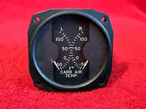 GARWIN CARB AIR TEMPERATURE INDICATOR P/N 22-298-05 - Picture 1 of 7