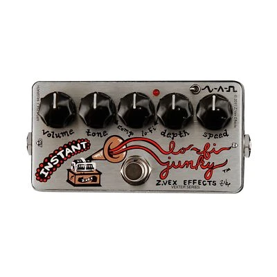 ZVEX Effects Instant Lo-Fi Junky Vexter Series Chorus Vibrato Guitar Pedal Gr... - Image 1 of 2