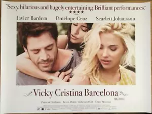 Vicky Cristina Barcelona - Original D/S UK Quad Poster 40 x 30 - Penelope Cruz - Imagen 1 de 1