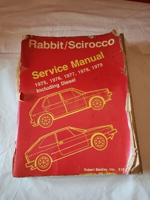 1975-1979 Volkswagen кролик Scirocco сервис ремонт руководство заводской OEM - Изображение 1 из 4
