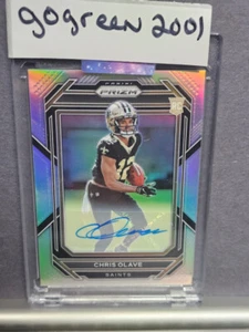 CHRIS OLAVE ROOKIE RC 2022 Panini Prizm #310 Silver Prizm Autograph Auto - Picture 1 of 2