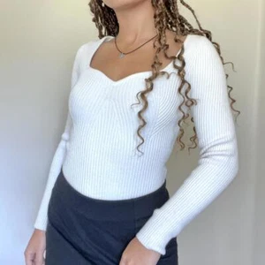 Womens Abercrombie Fitch Cream Long Sleeve Bodysuit - Picture 1 of 6