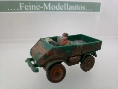 ⛔Unimog 411 patinagrün 1/87 Wiking °Für Bastler° #114 - Bild 1 von 4