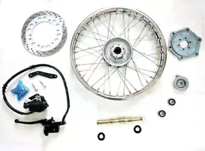 Compatible con el kit completo de freno de disco de rueda delantera Royal Enf... - Imagen 1 de 6
