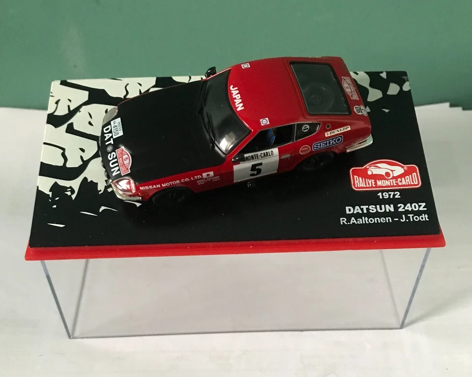 Die Cast 1/43 Modellino Auto Datsun 240Z Rally Monte Carlo 1972 - Immagine 1 di 1