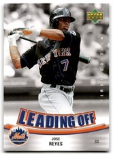 2007 Upper Deck First Edition Jose Reyes Baseball Cards #LO-JR