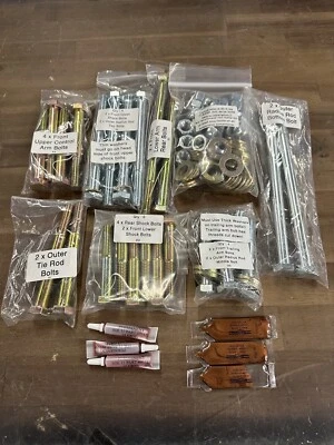 2017+ Can-Am Maverick X3 Suspension Bolt UPGRADE Kit  Proper Shank Length Canam - Image 1 of 4