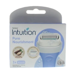 Schick Intuition Pure Nourishment Refill 3 Cartridges - Picture 1 of 3