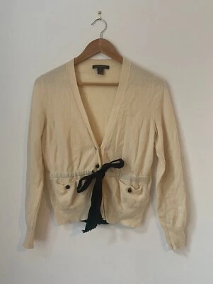 Кремовый кашемировый кардиган Louis Vuitton, размер S - Изображение 1 из 4