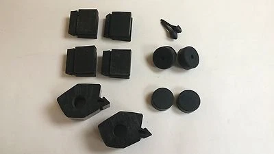 Kit de parachoques de goma Nova Chevy II 1966 1967 2 puertas techo rígido Foto 1 de 2