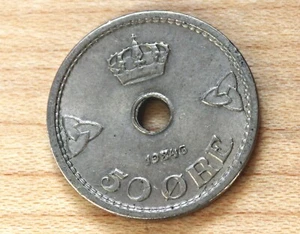 1946 Norway 50 Ore - Picture 1 of 2