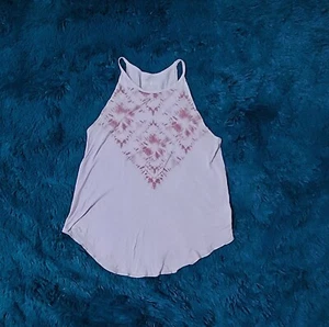 MUDD Women's Purple Graphic Front Racerback Tank Top S - Picture 1 of 4