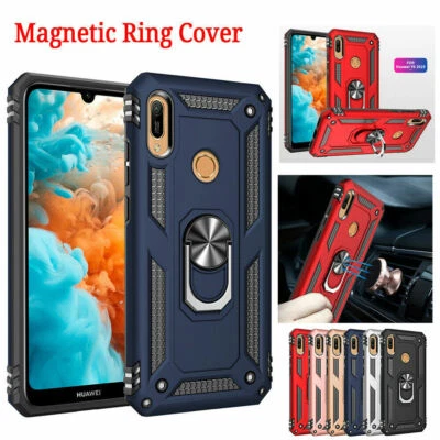 Armor Shockproof Ring Stand Phone Case For Huawei Y9S Y5 Y6 Y7 Y9 Y5P Y6P Y7P - Image 1 of 4