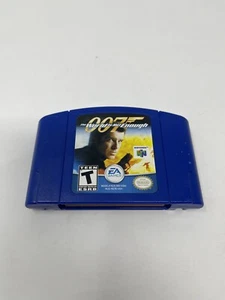 007 World Is Not Enough Bond Nintendo 64 N64 Original Auténtico Probado ¡Funciona! - Imagen 1 de 5