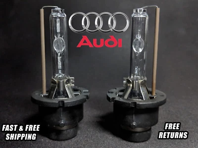 OE Front Stock HID Headlight Bulb For Audi A6 1998-2004 LOW BEAM Set 2 Quattro - Image 1 of 2