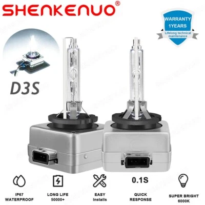 D3S Xenon HID Headlight Bulb Kit for Buick	Cascada 2016-2019 Hight/Low Beam 35W - Image 1 of 4