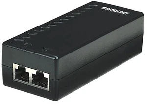 Poe Injector Converts Nonpoe To Poe Connections Use Cat5 Ethernet Cable With Rj4 - Picture 1 of 7