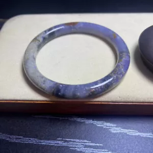 Brazalete Brazalete 59mm Natural Cielo Estrellado Cristal Ágata Piedras Preciosas Hecho a Mano - Imagen 1 de 6