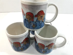 Celestial Seasons VTG 1977 Tea Time for Bears Mugs (set of 4) VGC - Picture 1 of 9