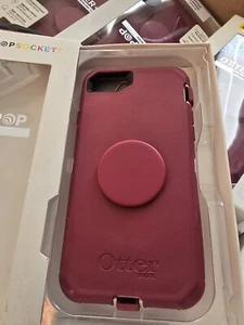 OtterBox Otter + Pop Defender Series Case iPhone SE (3rd and 2nd gen) & 7 & 8 - Picture 1 of 3