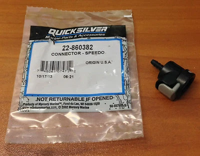 NEW OEM MerCruiser Alpha I one gen 2 II Speedometer Speedo Connector  22-860382 - Image 1 of 4