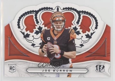 2020 Panini Chronicles Crown Royale Joe Burrow #CR-1 Rookie RC - Image 1 of 2