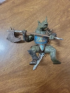 Papo Rhino Mutant Fantasy Action figure Medieval Warrior - Picture 1 of 6