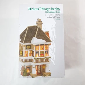 Department 56 Dickens A Christmas Carol Village Nephew Fred's Home 4036525 NEU - Bild 1 von 12