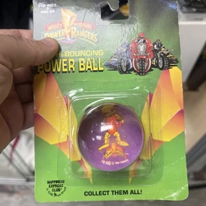 Power Rangers Hi Bouncing Power Ball Alpha 5 Roboter ungeöffnet Vintage - Bild 1 von 3