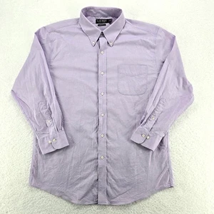 Lauren Ralph Lauren Mens Dress Shirt Lilac Stretch Button Down 17 1/2 32 33 - Picture 1 of 11