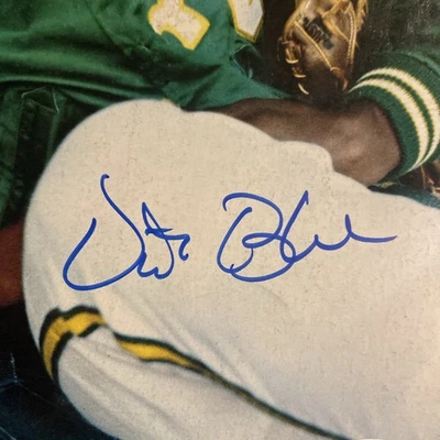 Revista Vida Blue firmada 27 de marzo 1972 béisbol SI Sports Illustrated Oakland JSA Foto 1 de 4