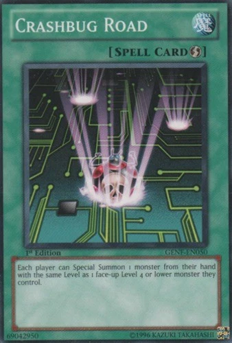 Crashbug Road - GENF-EN050 - Common - Unlimited Edition Near Mint Generation For - Image 1 of 1