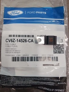 Ford Lincoln Electrical Max Fuse 50 Amp Bolt Down Genuine CV6Z-14526-CA - Foto 1 di 1
