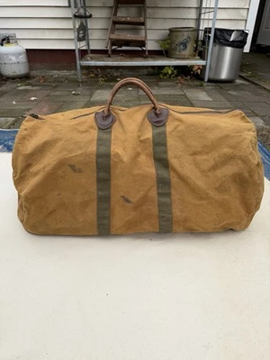 RARO Vintage Años 40 L.L. Bolsa de lona grande Bean Sportsman Foto 1 de 4