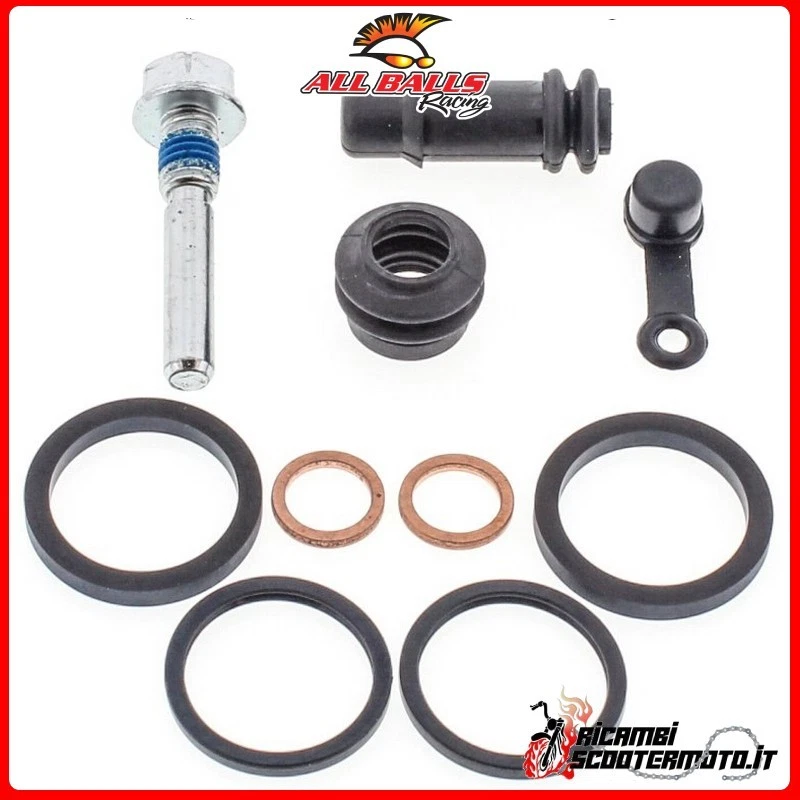 KIT REVISIONE PINZA FRENO ANTERIORE ALL BALLS YAMAHA TTR 125 L DISC BRAKE 2008 1 - Imagem 1 de 1