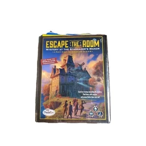 ESCAPE THE ROOM Mystery At The Stargazer’s Manor Thinkfun Family Party Game New - Picture 1 of 3