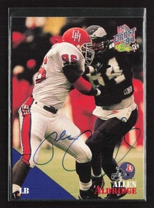1994 Classic NFL Draft Auto #89 Allen Aldridge - Picture 1 of 2